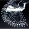Ballerina FAN Nail Art Display - 50 sticks Clear