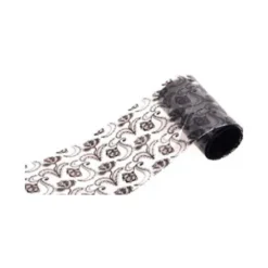 210 Black Lace - Nail Art Foil Roll