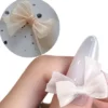 610 CHAMPAGNE - Nail Art Lace Bow 1 pcs.(23x14mm)