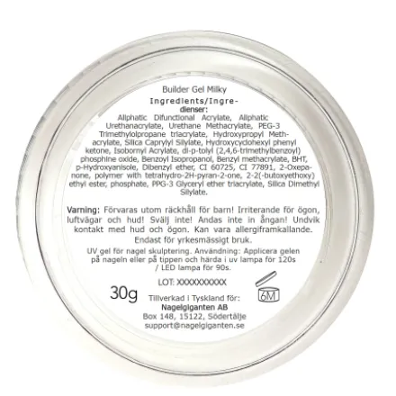 Classic Line - Builder Gel Milky 30g