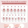 5 Colors Press on nails150pcs. - Design 1