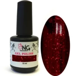 22 Dark Sparkling Cherry - NG LED/UV Soak Off Gel Polish 15ml