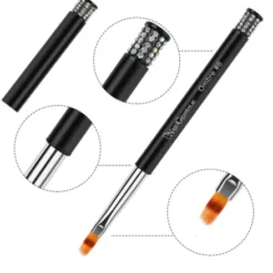Diamond Black - Ombre Brush nr.6