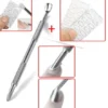 Double-Ended Cuticle Pusher+Pre-Polishing Sandpaper100,250grit
