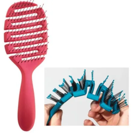 D-TANG FLEX Detangling brush Rose - 652