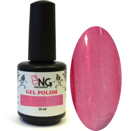 61 Electric Rose Glass - NG LED/UV Soak Off Gel Polish 15ml (transparent)