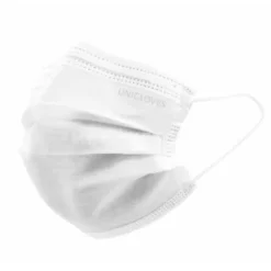 Face Mask, three layer - White 50pcs