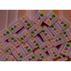 Fimo 090 - rosa fruitcake