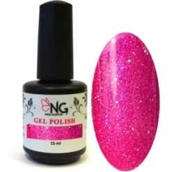 72 Fuchsia Blaze Sparkle - NG LED/UV Soak Off Gel Polish 15ml
