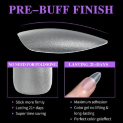 1 - Full Frosted Nail Tips (300 pieces in box)