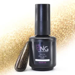 GOLD - Tack-Free Glitter Top Gel 13gr.