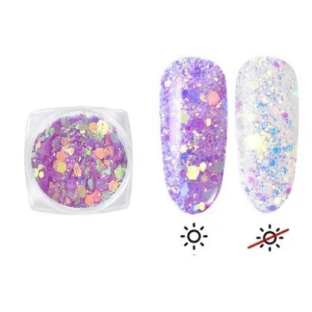 Light Change glitter - nr.1