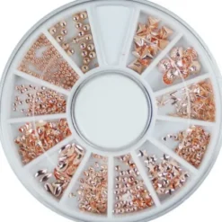 Metallic Nail Deco Rose-Gold - 128