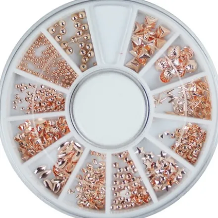 Metallic Nail Deco Rose-Gold - 128