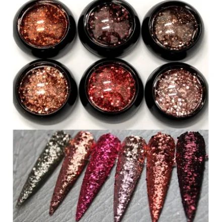 Mix Glitter Kit 6colors - 1 (rnag131)
