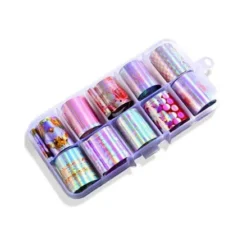027 - Nail Art Foil Kit 10 designs