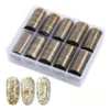 111 - Nail Art Foil Kit 10 designs