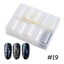 119 - Nail Art Foil Kit 10 designs
