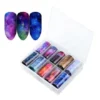 123 - Nail Art Foil Kit 10 designs