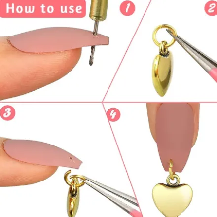 Nail Piercing design - 2