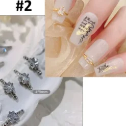 2 - Nail Rings 5st.