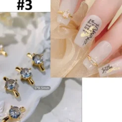 3 - Nail Rings 5st.