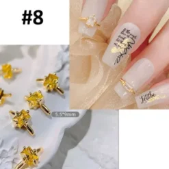 8 - Nail Rings 5st.
