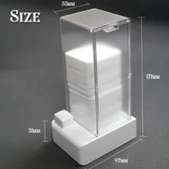 Nail Wipes Dispenser + 55pcs. Cotton Wipes