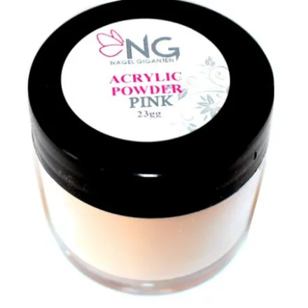 NG Akryl Puder - Pink (Transparant) 20gg