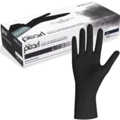 Nitril Gloves - Pearl Black 100 pcs.(large)