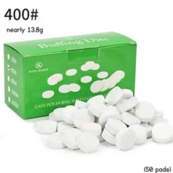 50pack Sanding Pad 400grit (For Bits Bearing round 15mm)
