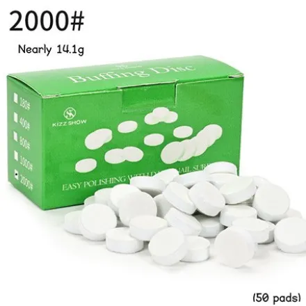 50pack Sanding Pad 2000grit (For Bits Bearing round 15mm)