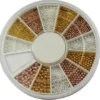 Pearls Assorted colors in wheel -112