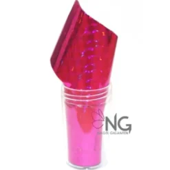 47 Pink Square - Nail Art Foil Roll
