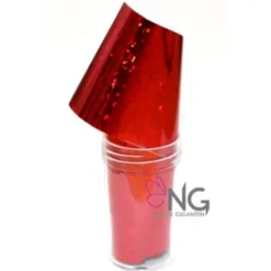 52 Red Techno Night - Nail Art Foil Roll
