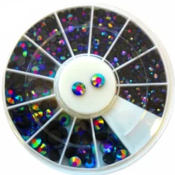 Rhinestones Blue AB in Wheel(129)