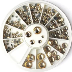 Rhinestones Creme in Wheel(243)