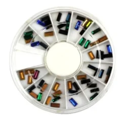 Rhinestones Rectangle 60pcs