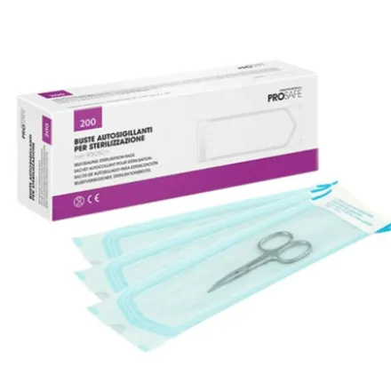 Self Seal Sterile Bags 200pcs.(9x26cm)