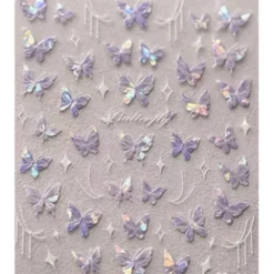 Shell Butterflies Stickers - 412