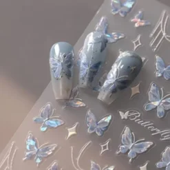 Shell Butterflies Stickers - 413