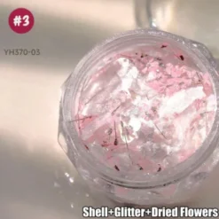 3 - SKY MIX(Shell Slices, Dried Flower, Glitter)