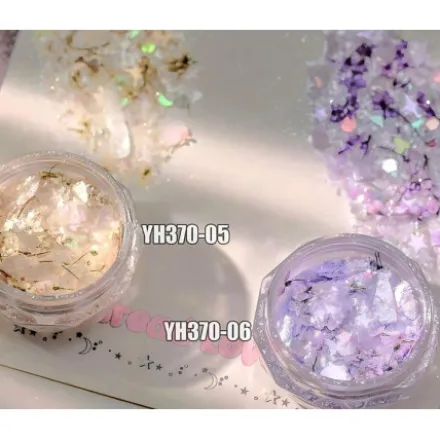 6 - SKY MIX(Shell Slices, Dried Flower, Glitter)