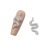 Snake Nail Decoration 10 pcs. - SILVER