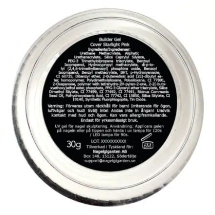 Studio Line - Builder Gel Cover Starlight Pink 30g