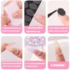 UV Nail Jelly Glue 240pcs.(10x24pcs.)