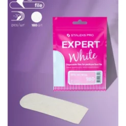 White files 30pcs. for metal foot file EXPERT-10 GRit-180 (DFE-10-180W)
