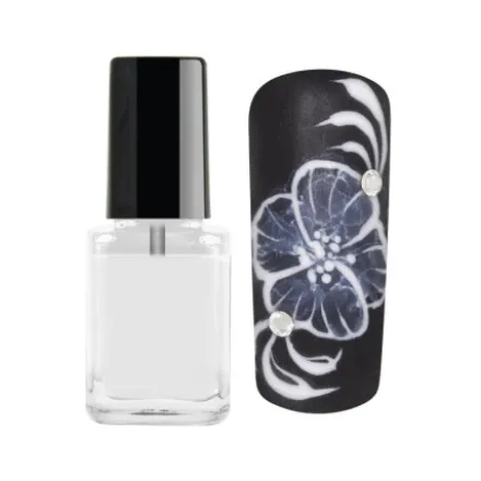 8 White - Nail Art Color-Ink 12ml